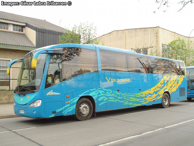 Irizar Century III 3.70 / Mercedes Benz O-400RSE / Flota Verschae