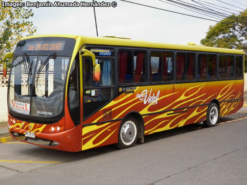 Busscar Urbanuss Pluss / Mercedes Benz OF-1722 / Buses Vidal