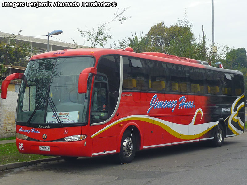 Marcopolo Viaggio G6 1050 / Mercedes Benz O-400RSE / Buses Jiménez Hnos.