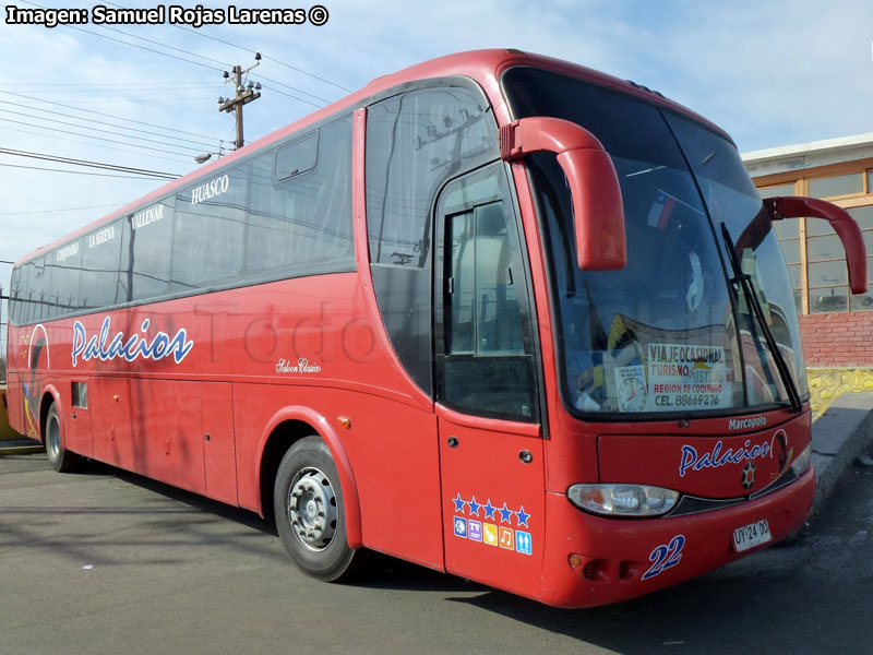 Marcopolo Viaggio G6 1050 / Scania K-124IB / Buses Palacios