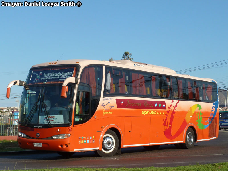 Marcopolo Paradiso G6 1200 / Mercedes Benz O-400RSE / Buses Jiménez Hnos.