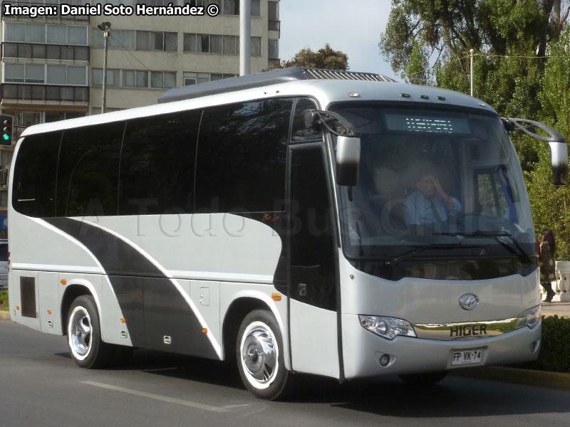 Higer Bus KLQ6796 Blue Line (H79.29)/ Corditur