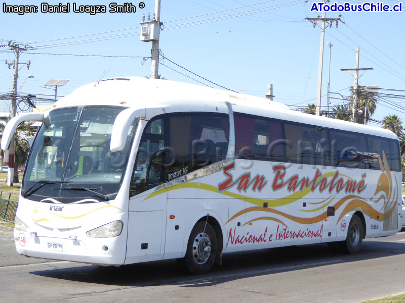 Irizar i6 3.70 / Volksbus 17-280OT Euro5 / Turismo San Bartolomé