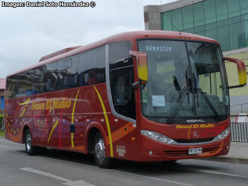 Comil Campione 3.45 / Mercedes Benz OF-1722 / Buses El Mañío