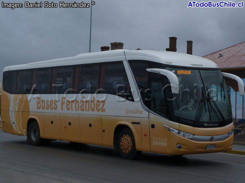 Marcopolo Paradiso G7 1050 / Mercedes Benz O-500R-1830 / Buses Fernández