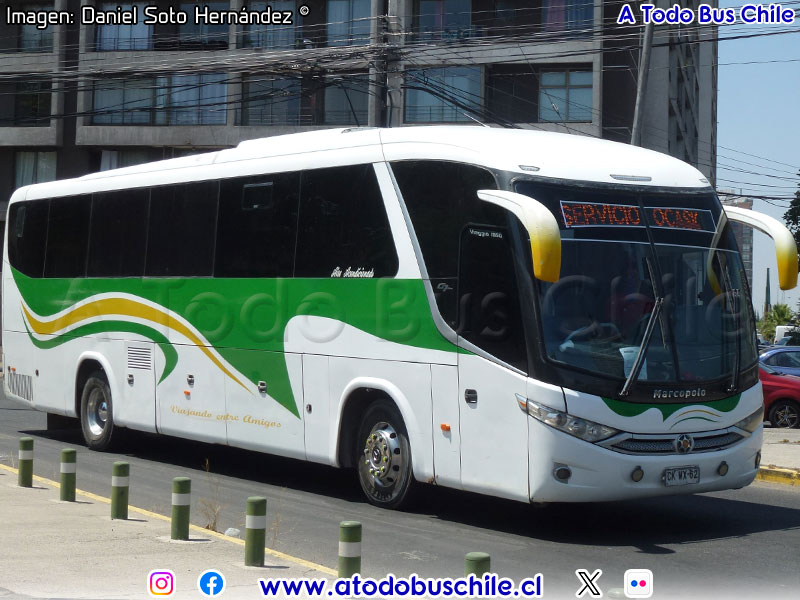 Marcopolo Viaggio G7 1050 / Mercedes Benz O-500RS-1836 / Buses Castillo