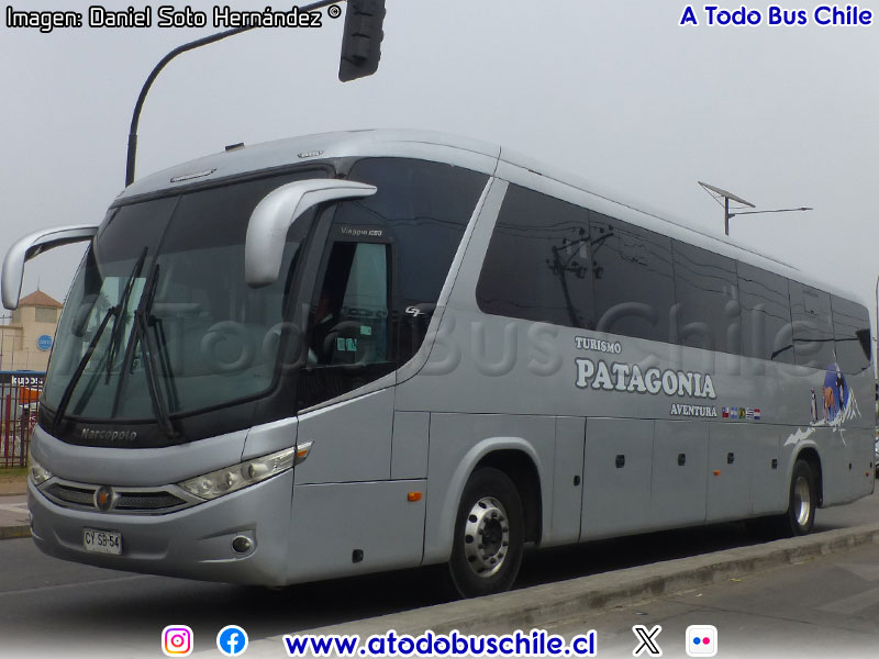 Marcopolo Viaggio G7 1050 / Mercedes Benz O-500RS-1836 / Turismo Patagonia Aventura