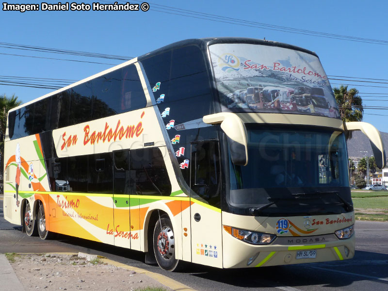 Modasa Zeus 3 / Mercedes Benz O-500RSD-2441 BlueTec5 / Turismo San Bartolomé