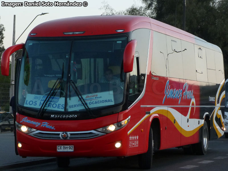 Marcopolo Viaggio G7 1050 / Mercedes Benz O-500RS-1836 / Buses Jiménez Hnos.