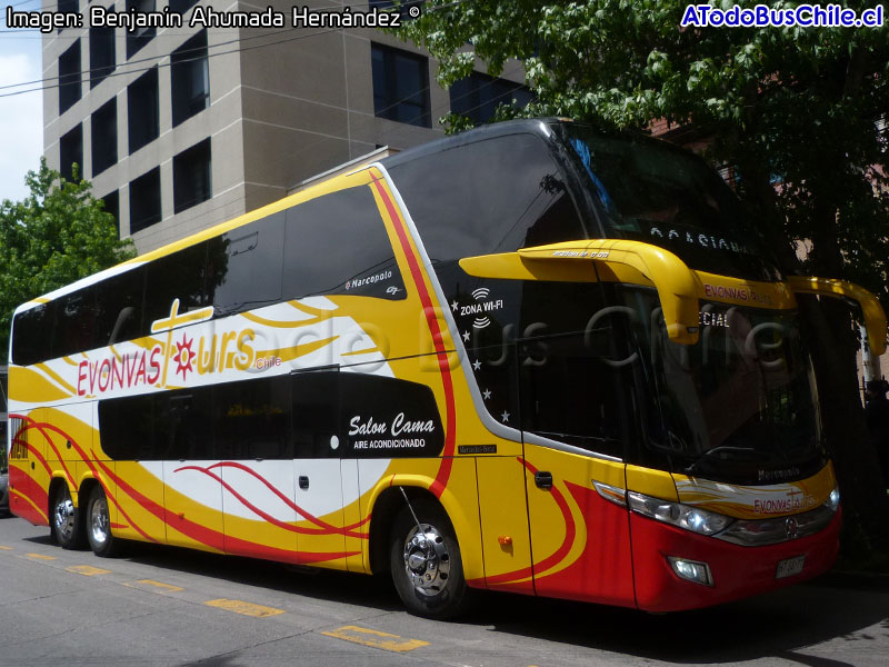 Marcopolo Paradiso G7 1800DD / Mercedes Benz O-500RSD-2441 BlueTec5 / Evonvas Tours