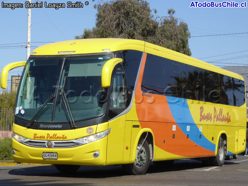 Marcopolo Viaggio G7 1050 / Mercedes Benz O-500RS-1836 BlueTec5 / Buses Pallauta
