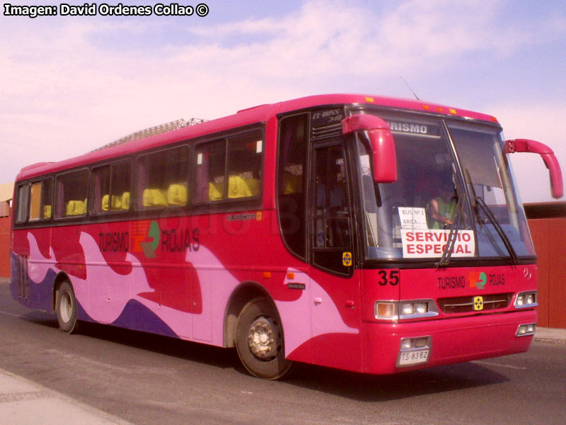 Busscar El Buss 340 / Mercedes Benz O-400RSE / Turismo Rojas