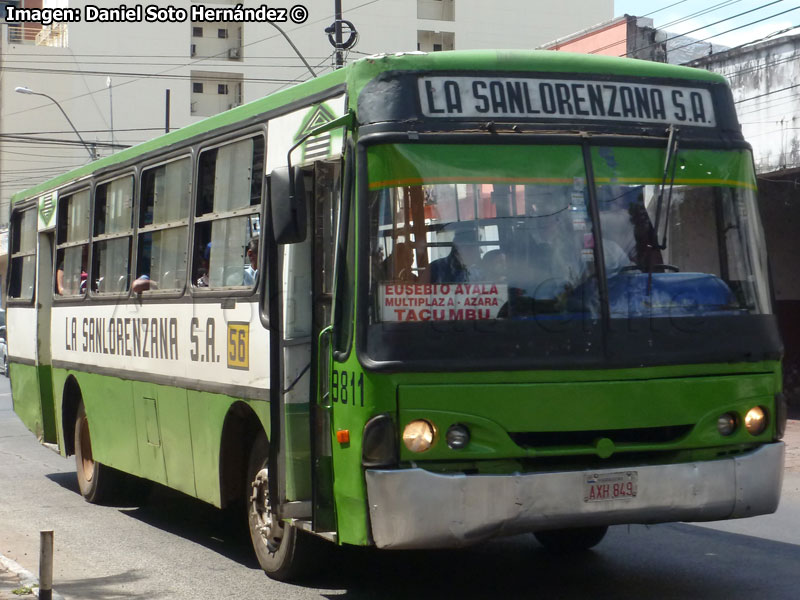 Caio Alpha / Mercedes Benz OF-1318 / La Sanlorenzana S.A. Línea N° 56 Asunción (Paraguay)