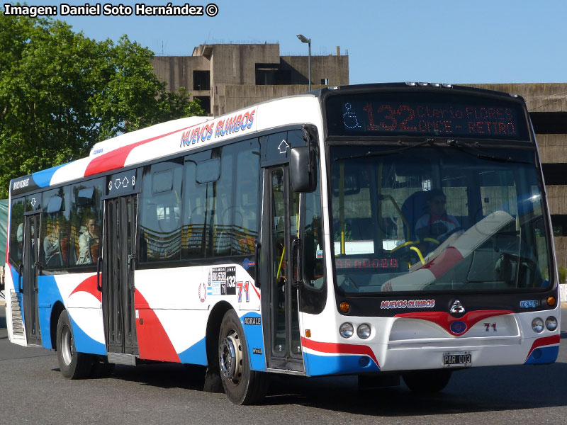 NuovoBus Menghi / Agrale MT-17.0LE / Línea N° 132 Retiro - Flores (Buenos Aires - Argentina)