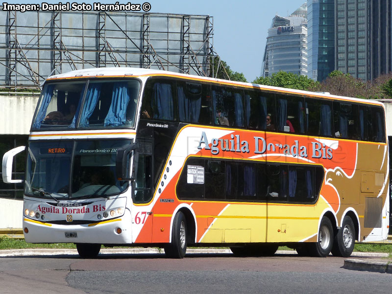 Busscar Panorâmico DD / Volvo B-12R / Águila Dorada Bis (Argentina)