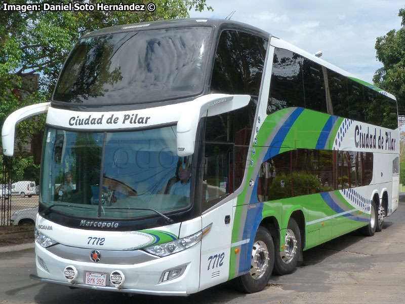 Marcopolo Paradiso G7 1800DD / Scania K-410B 8x2 / Ciudad del Pilar (Paraguay)