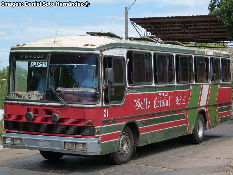 Marcopolo Viaggio GIV 800 / Mercedes Benz OF-1318 / Salto Cristal S.R.L. (Paraguay)