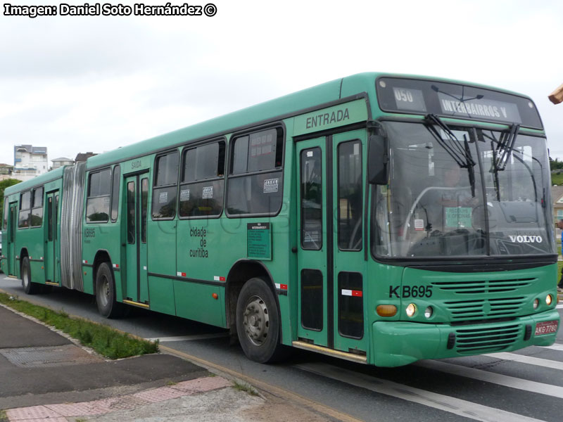 Marcopolo Torino / Volvo B-10M / Línea N° 050 Interbairros Curitiba (Paraná - Brasil)