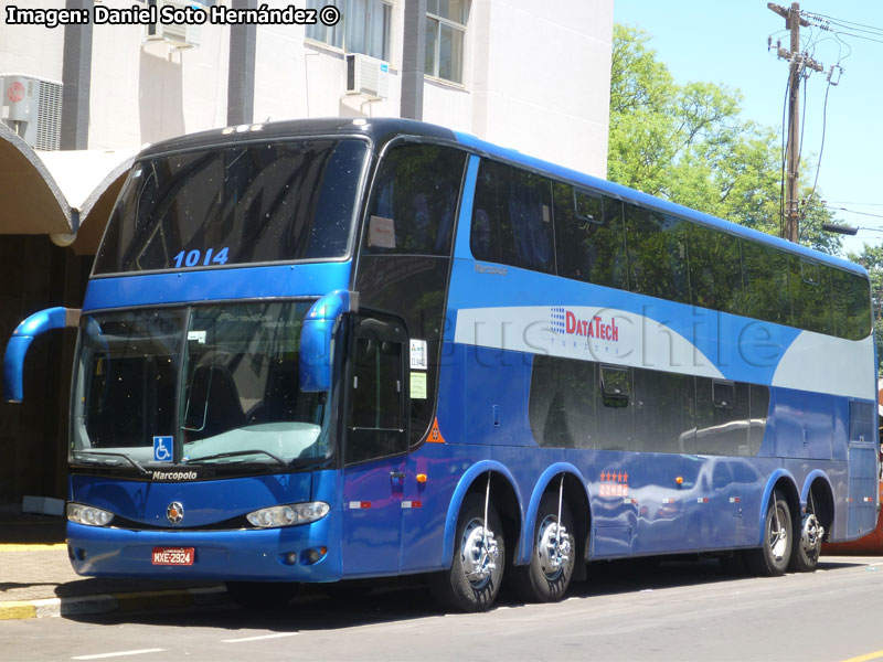 Marcopolo Paradiso G6 1800DD / Scania K-420B 8x2 / DataTech Turismo (Río de Janeiro - Brasil)