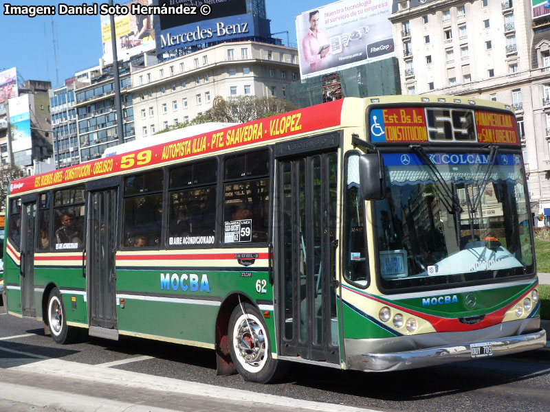 Metalpar Iguazú / Mercedes Benz OH-1718L-SB / Línea N° 59 Estación Buenos Aires - Vicente López (Argentina)