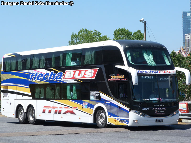 Comil Campione DD / Scania K-410B / Flecha Bus (Argentina)