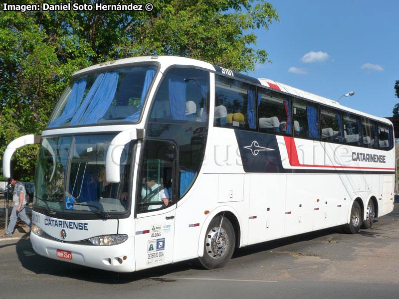 Marcopolo Paradiso G6 1550LD / Volvo B-12R / Auto Viação Catarinense (Santa Catarina - Brasil)