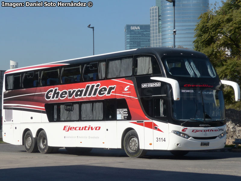 Comil Campione DD / Mercedes Benz O-500RSD-2436 / Chevallier (Argentina)