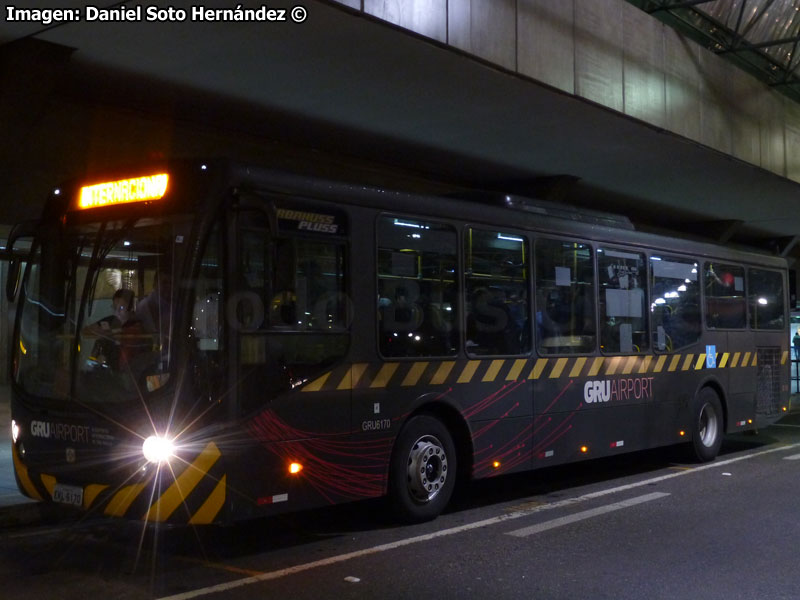 Busscar Urbanuss Pluss / Volksbus 17-260EOT / INFRAERO - Aeropuerto Internacional de Guarulhos (São Paulo - Brasil)