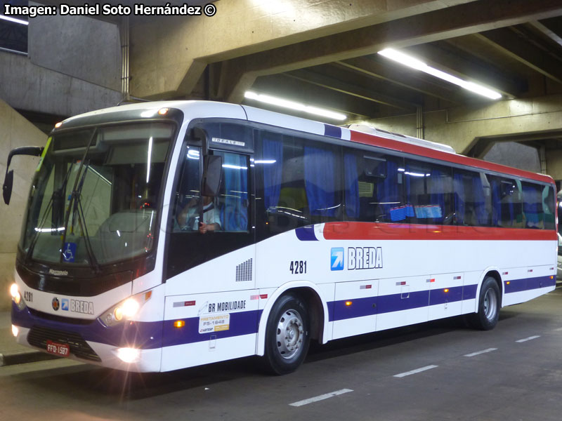 Marcopolo ideale 770 / Mercedes Benz OF-1721 BlueTec5 / Breda Transportes & Serviços (São Paulo - Brasil)