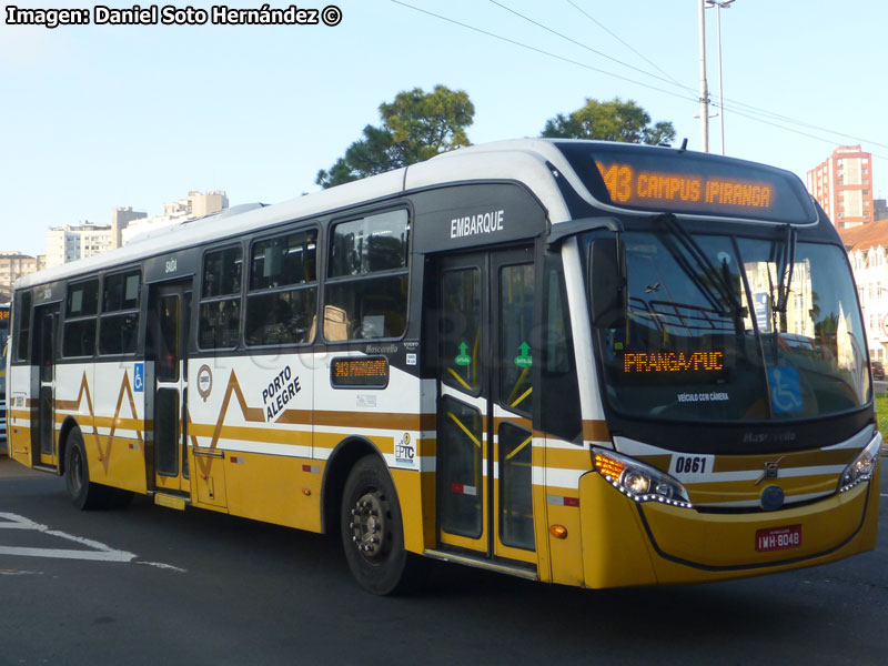 Mascarello Gran Via / Volvo B-290R Euro5 / Línea N° 343 Porto Alegre (Río Grande do Sul - Brasil)