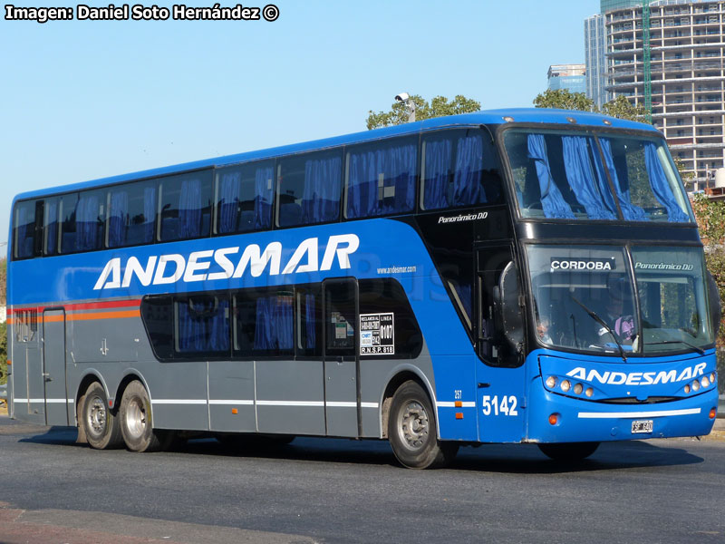 Busscar Panorâmico DD / Volvo B-12R / Andesmar Argentina