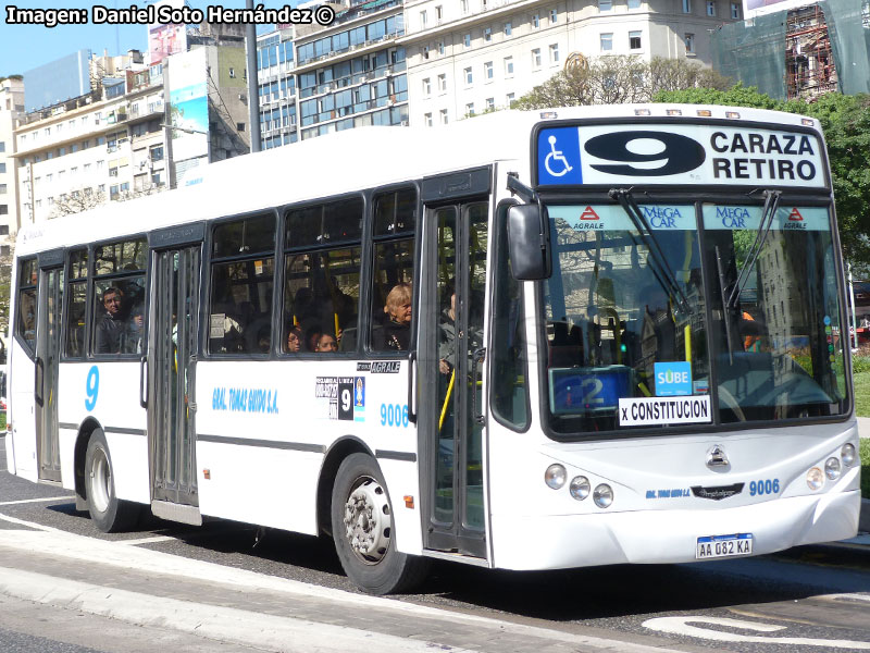 Metalpar Iguazú / Agrale MT-15.0LE / Línea Nº 9 Villa Caraza - Retiro (Buenos Aires - Argentina)