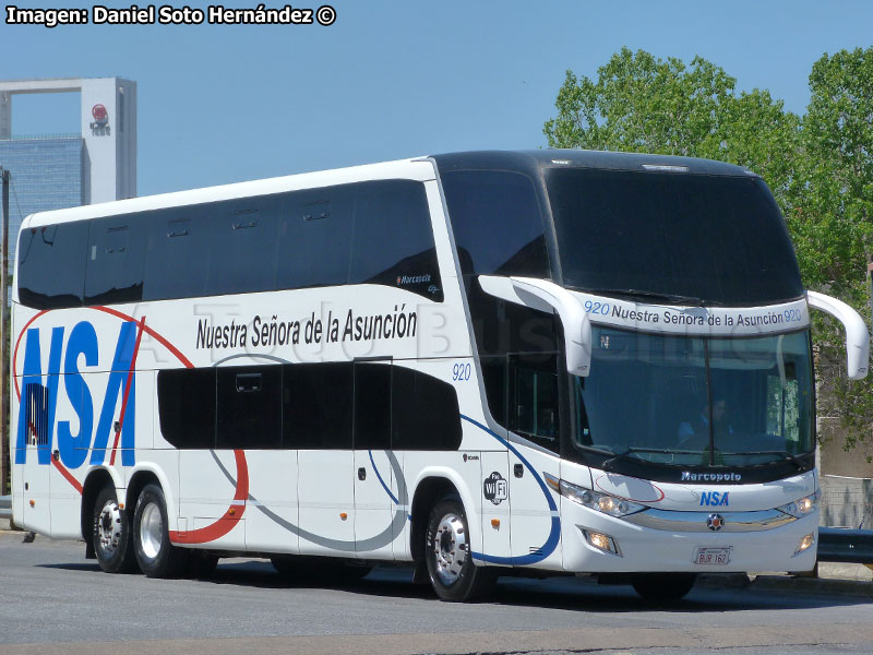 Marcopolo Paradiso G7 1800DD / Scania K-380B / NSA Nuestra Señora de la Asunción (Paraguay)