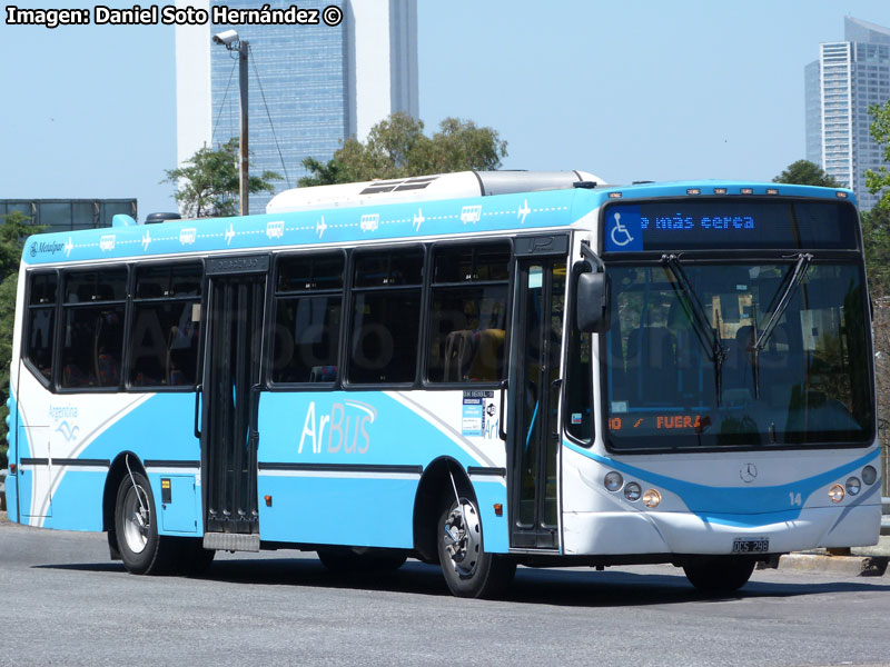 Metalpar Iguazú / Mercedes Benz OH-1618L-SB / ArBus (Argentina)