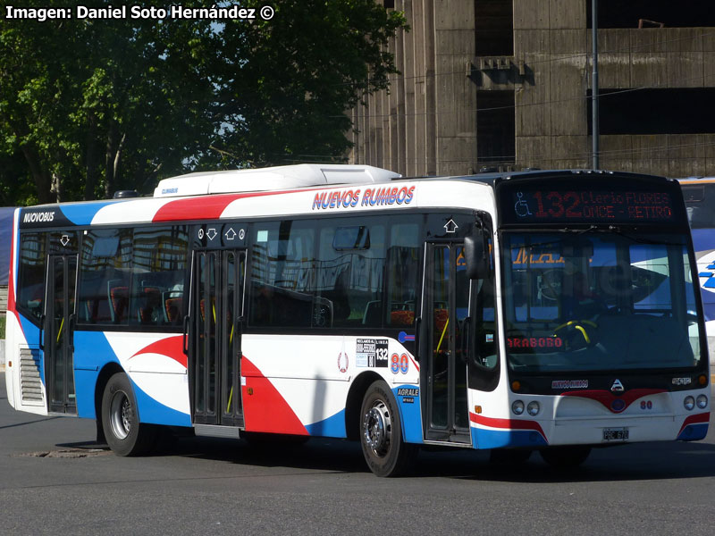 NuovoBus Menghi / Agrale MT-17.0LE / Línea N° 132 Retiro - Flores (Buenos Aires - Argentina)