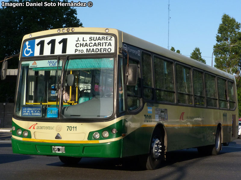 TodoBus Pompeya II / Agrale MT-15.0LE / Línea Nº 111 José Luis Suárez - Puerto Madero (Buenos Aires - Argentina)