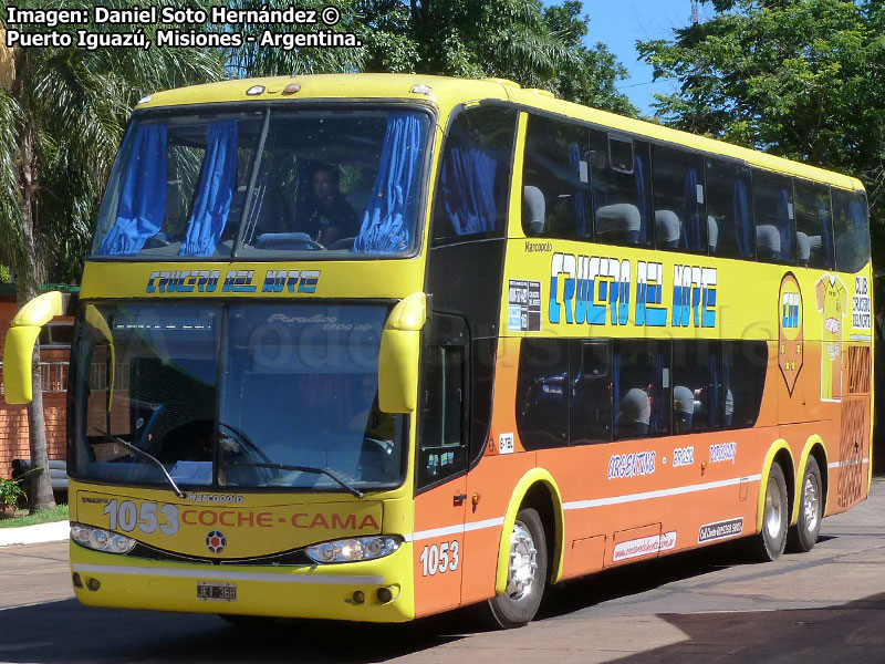 Marcopolo Paradiso G6 1800DD / Volvo B-12R / Crucero del Norte (Argentina)