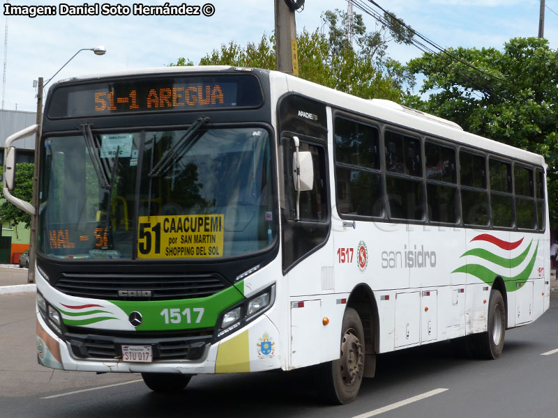 Induscar Caio Apache Vip / Mercedes Benz OF-1722 / Línea N° 51 Asunción (Paraguay)