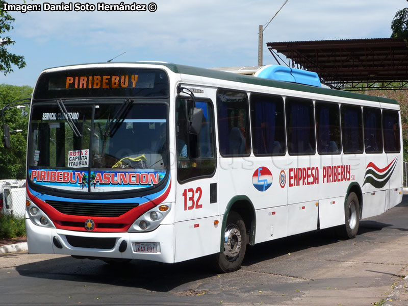 Marcopolo Torino / Mercedes Benz OF-1722 / Empresa Piribebuy S.A. (Paraguay)