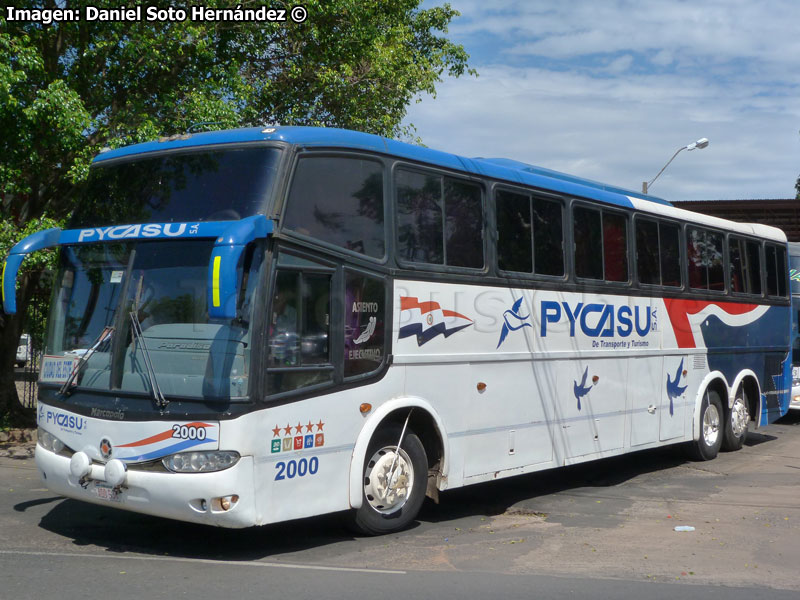 Marcopolo Paradiso GV 1150 / Volvo B-12 / Pycasu S.A. (Paraguay)