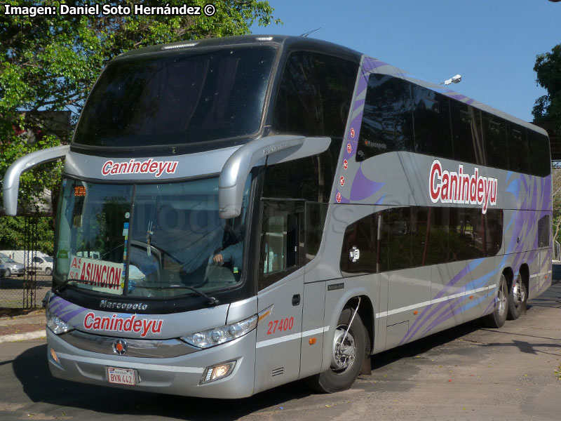 Marcopolo Paradiso G7 1800DD / Mercedes Benz O-500RSD-2436 / Empresa de Transporte Canindeyú S.R.L. (Paraguay)