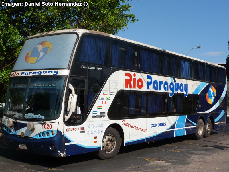 Busscar Panorâmico DD / Scania K-124IB / Río Paraguay - Grupo STEL (Paraguay)