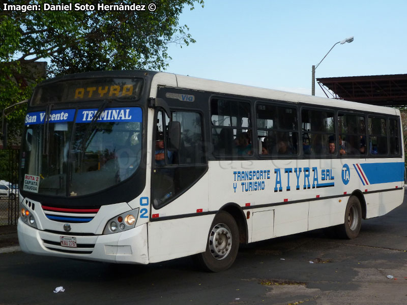 Mascarello Gran Via / Mercedes Benz OF-1721 / Transporte & Turismo Atyra S.R.L. (Paraguay)