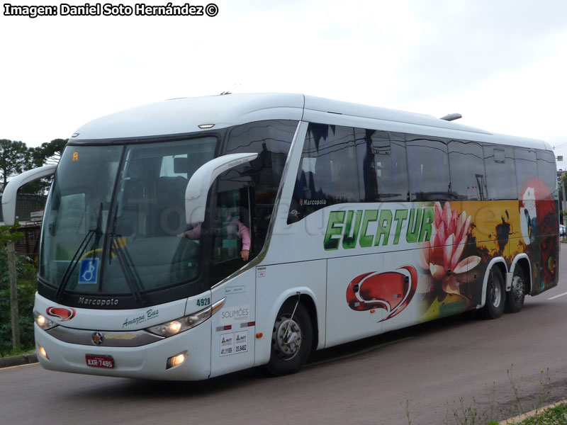 Marcopolo Paradiso G7 1200 / Volvo B-380R Euro5 / EUCATUR - Empresa União Cascavel de Transportes & Turismo (Paraná - Brasil)