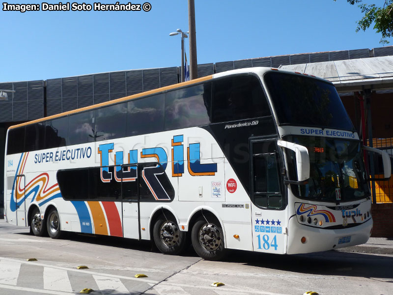 Busscar Panorâmico DD / Scania K-420 8x2 / TURIL - Turismo Riverense Ltda. (Uruguay)