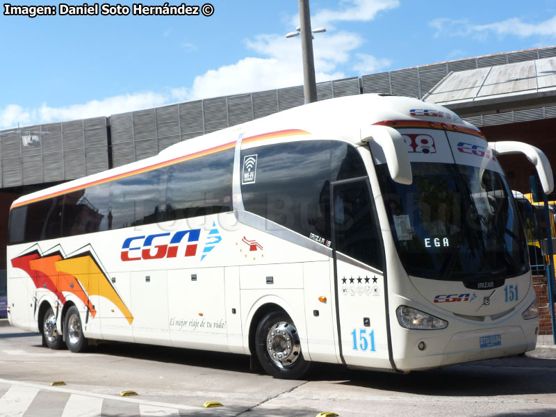 Irizar i6 3.90 / Volvo B-430R / Empresa General Artigas EGA (Uruguay)