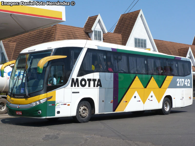 Marcopolo Paradiso G7 1200 / Mercedes Benz O-500RS-1836 / Viação Motta (São Paulo - Brasil)