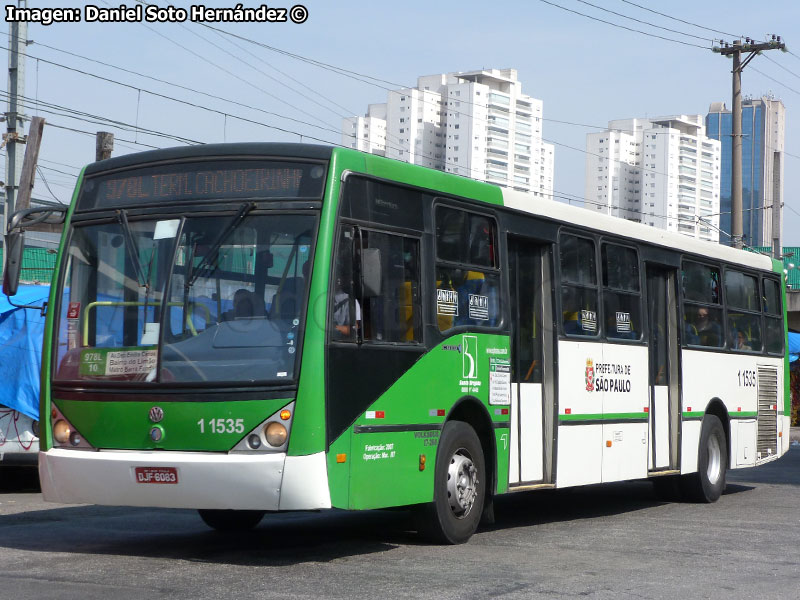 Induscar Caio Millennium / Volksbus 17-260EOT / Línea N° 978-L São Paulo (Brasil)