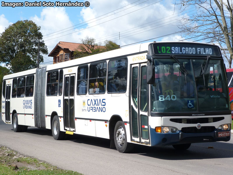 Marcopolo Viale / Mercedes Benz OF-1722M / Línea L-02 Ana Rech - Salgado Filho Caxias do Sul (Río Grande do Sul - Brasil)