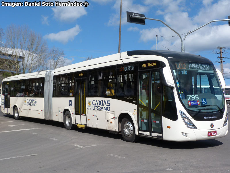 Marcopolo Viale BRT / Volvo B-340M Euro5 / Línea L-02 Ana Rech - Salgado Filho Caxias do Sul (Río Grande do Sul - Brasil)